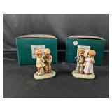 (2)Goebel Figurines Duo
