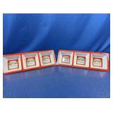 (2) Budweiser Beer Snack Trays