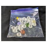 (20+) Assorted Frosted Marbles