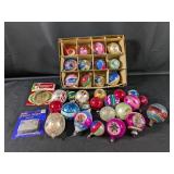 (24+) Assorted Vintage Christmas Ornaments with