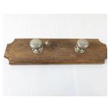 Vintage Wooden Wall Coat Rack