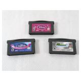 (3) Game Boy Advance Game Cartridge Set