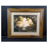 Vintage Delbert Windberg Deer Print 1971