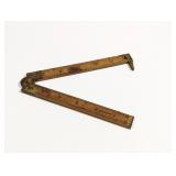 Stanley Boxwood Folding Ruler w/ Caliper