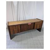 (1) Vintage Credenza