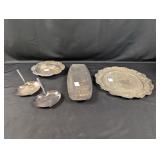 (5) Reed & Barton & International Silver Trays
