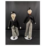 (2) Vintage Gentleman Character Dolls