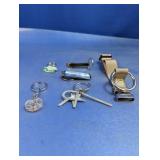 (6) Assorted Keychains ï¿½ Travel & Utility