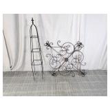 Metal Garden Trellis & Wall Decor
