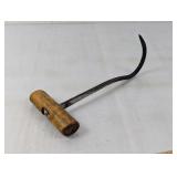 Vintage Antique 11ï¿½ Cast Iron Hay/Ice Hook
