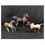 (3) Vintage Breyer Horse Figurines