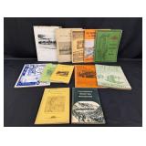 (12) Vintage Railroad & Electric Railway Books