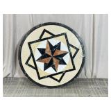 Marble Floor Inlay Medallion