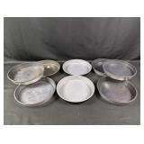 (8) Vintage Wear-Ever Aluminum Pizza & Baking Pans