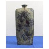 (1) Harbridge Raku Pottery Vase