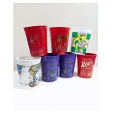 (7)Mardi Gras Collectible Plastic Cups Lot