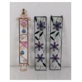 (3) Stained Glass Art Panels