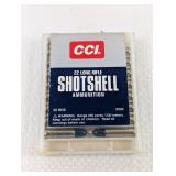 (1) CCI .22 Long Rifle Shotshell Ammunition