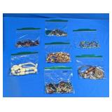 (7) Bags of Assorted Beaded Jewelry and Craft