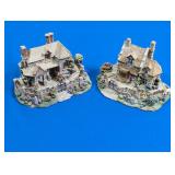 (2)Leonardo House Figurine Lot