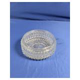 Clear Cut Glass Candy/Nut Bowl