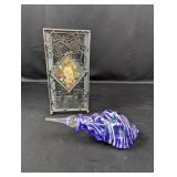 (2) Decorative Glass Items