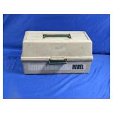Rebel Plastic Tackle Box w/Expanding Trays
