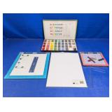 (5) Assorted Stamping & Painting Supplies