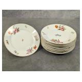 (8) Krautheim Floral Plates