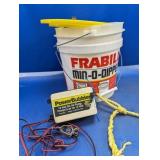 (2) Frabill Min-O-Dipper & PowerBubbles Pump