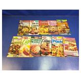 (11) Collection of Vintage Cookbooklet Lot