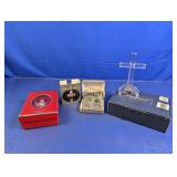 (4) Waterford Crystal Figurines  Cross &