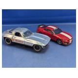 (2) Jada & Shelby Die-Cast Model Cars