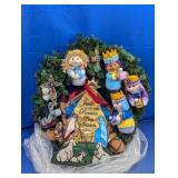 (1) Jesus Nativity Wreath
