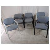 (5) Assorted Office Guest Chairs