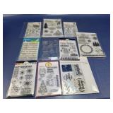(10) Holiday & Winter-Themed Clear Stamps