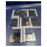 (8) Clear Stamp Lot w/ Holiday & Winter Themes