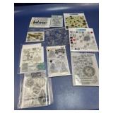 (1) Holiday Clear Stamps Lot