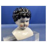 (1) Ceramic Doll Head Bust