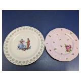 (2) Salem & Royal Albert Plates
