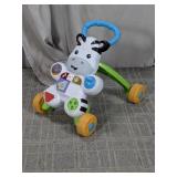 (1) Fisher-Price Zebra Walker Toy