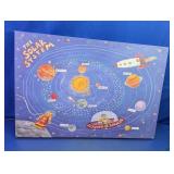 Solar System Canvas Art Print