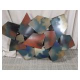 (1) Rachella Metal Wall Sculpture