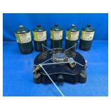 () Coleman Camp Stove w/ Propane Tanks Set