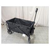 (1) Collapsible Utility Wagon  Black