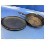 (2) Cast Iron Cookware Pieces