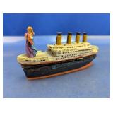 (1) Titanic Ship Trinket Box