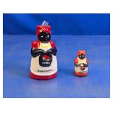 (2) Vintage "Gumbo Mississippi" Figurines