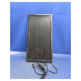 (1) LED OPEN Lighted Sign