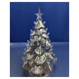 (1) Mr. Christmas Silver-tone Tabletop Tree